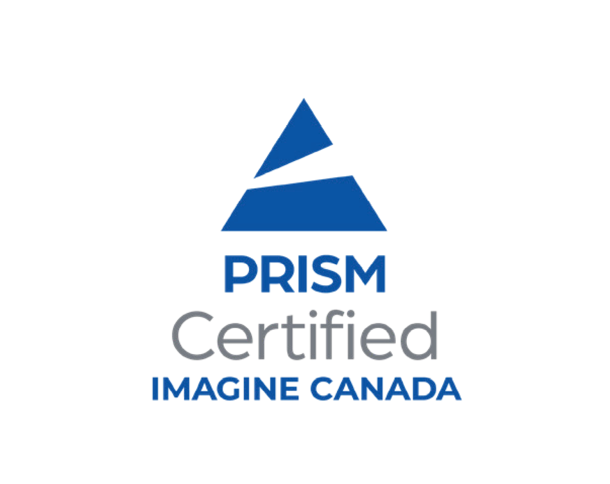 Prism Certified Imagine Canada logo