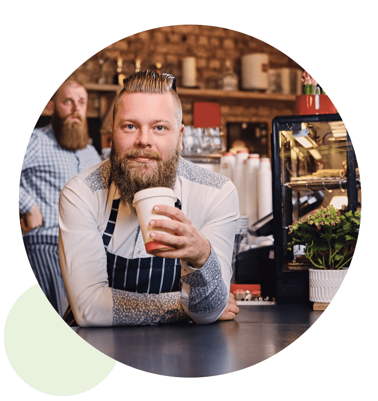 Male business owner - barista