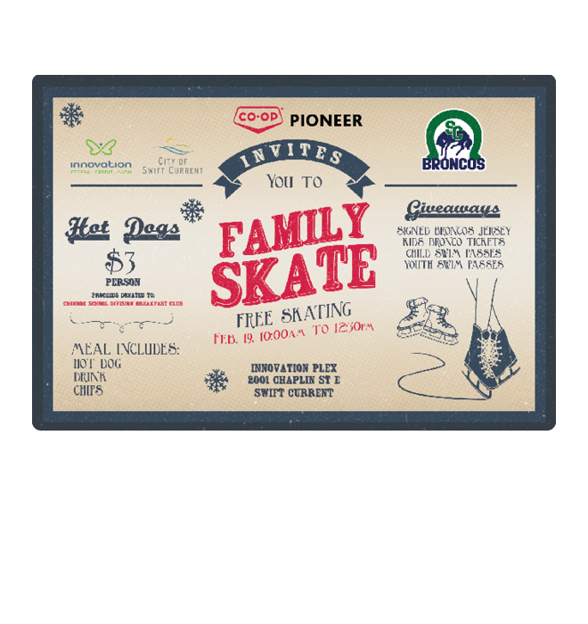 2024 Family Skate poster