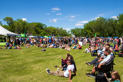 Picnic in the Park attendees
