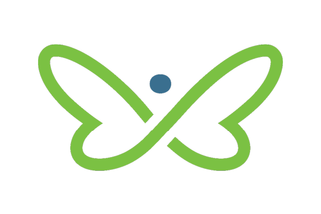 Innovation full colour butterfly icon