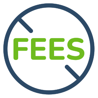 No fees icon