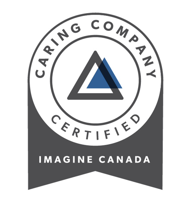 Imagine Canada Caring Company mark