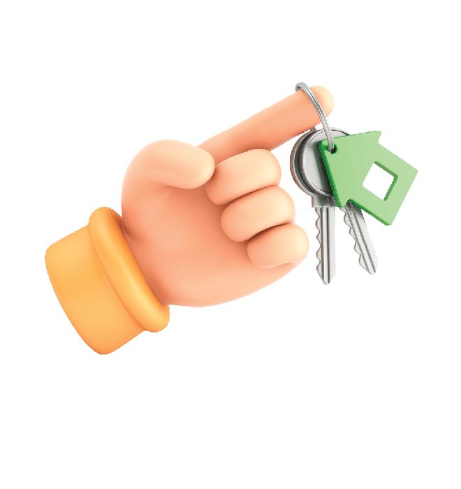 Hand with House Keys