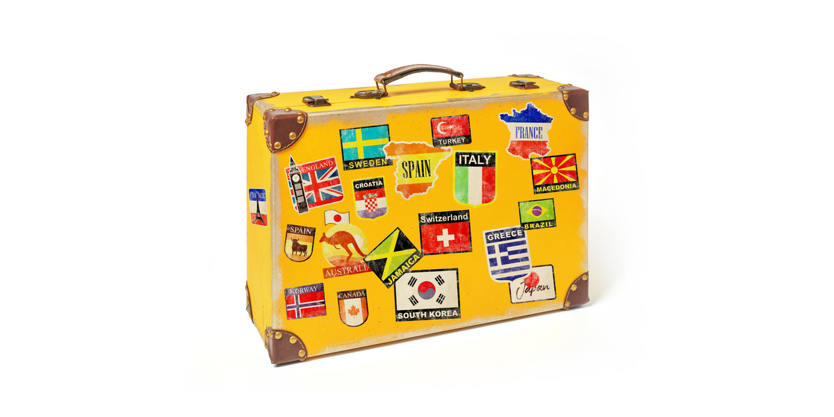Vintage suitcase