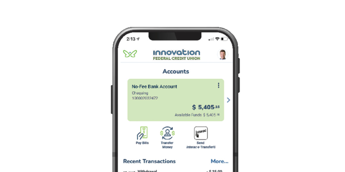 Mobile phone displaying Innovation app