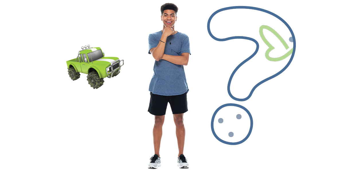 Man questioning purchasing a truck