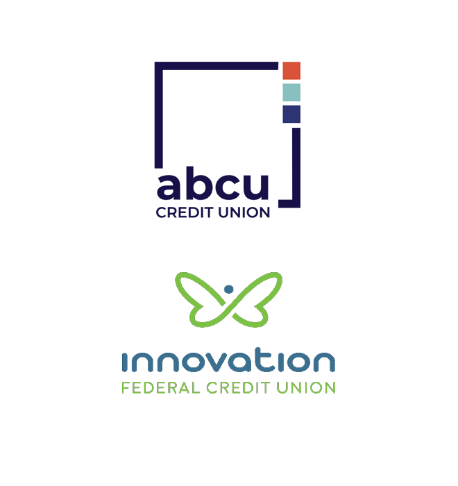 ABCU Credit Union and Innovation Federal Credit Union logos