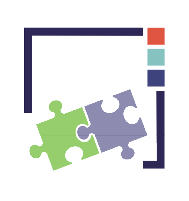 ABCU logo with puzzle pieces