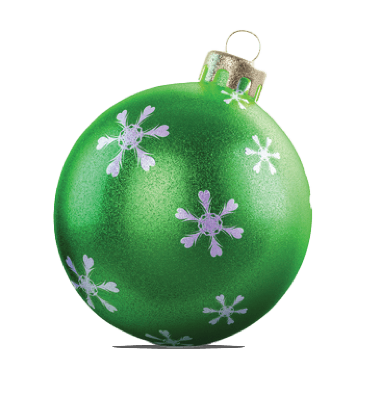 Green Christmas ornament